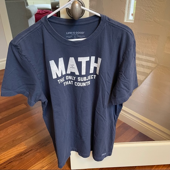 Shirts | Life Is Good Mens Tshirt Math 